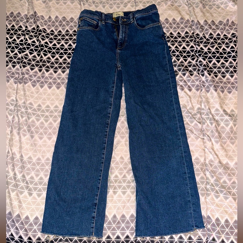 Kids Girls DL1961 Wide Leg Blue Jeans Size 14